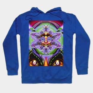 Dosed in the Machine (11) - Trippy Psychedelic Art Hoodie